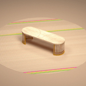 Sangu Half Curve Bench